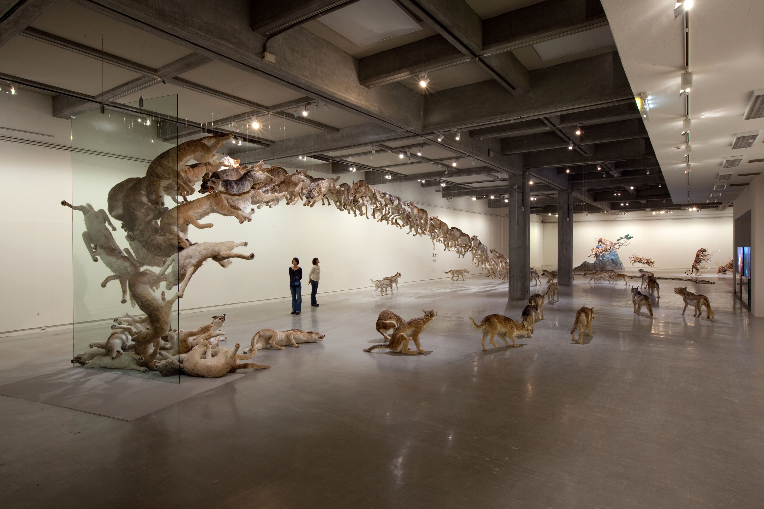 Hanging Out in the Museum • Cai Guo-Qiang